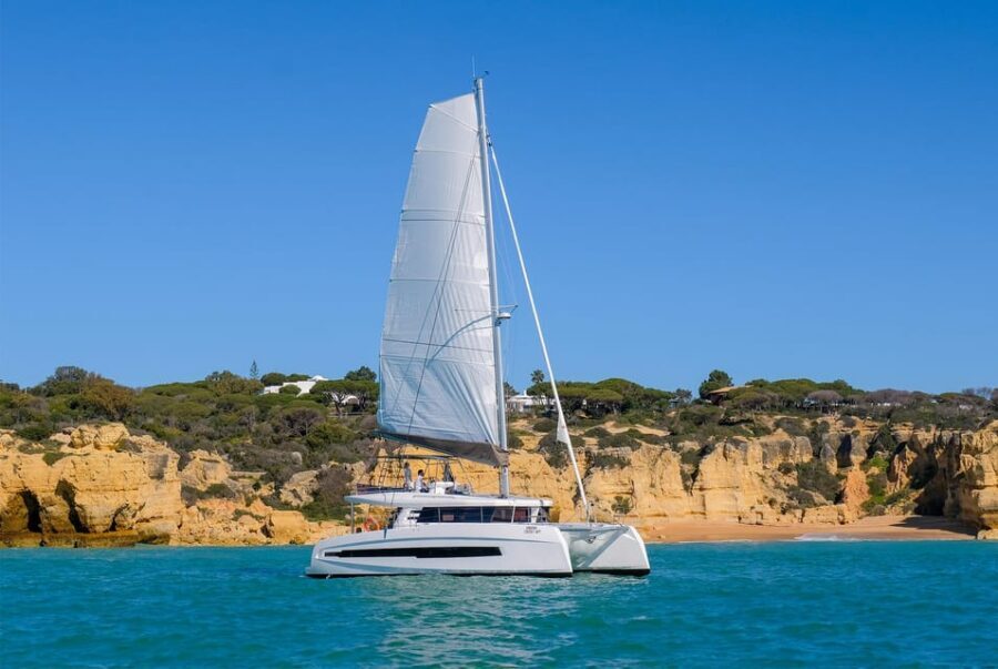 Albufeira: 3-Hour Benagil Caves & Coastline Tour - "Unwind" - The catamaran ride: coast views you can actually enjoy