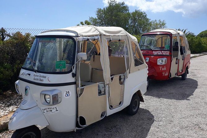 Benagil caves by land in a Tuk Tour - Praia da Marinha: Seven Hanging Valei Area and Classic Views