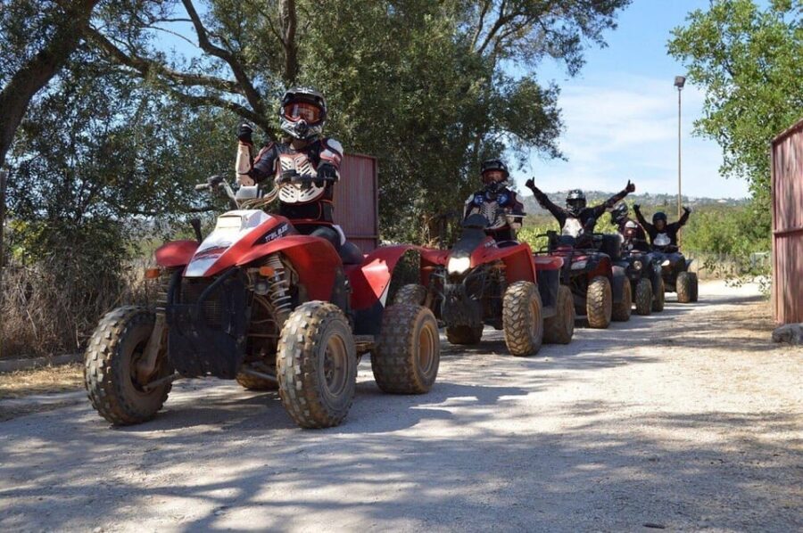 From Albufeira: Paderne Adventure Quad Ride - Stop in Paderne: what the off-road portion really feels like