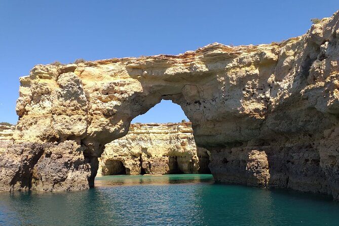 Tour to Benagil Caves and Coastline in Albufeira - Getting On Board at Albufeira Marina (and Finding the Spot Fast)