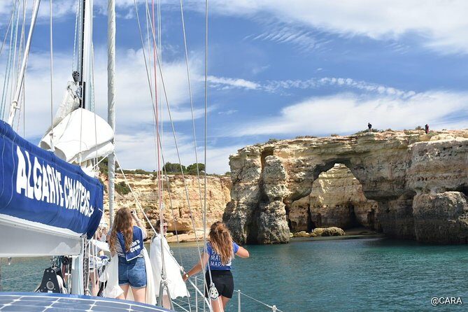 Yatch FINISMAR: 3hours Sailing to Benagil - The Meeting Point at Algarve Charters (Cais H): Arrive Ready